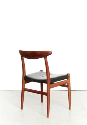 W2 Dining Chair by Hans J. Wegner for C.M.Madsen, 1950s, Set