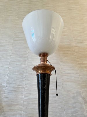 Grande Lampe De Bureau Ancienne Mazda Lita Art Déco - Pour Pièces Ou Restauration