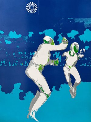 Olympique Games Olympique Jeux 1972 Affiche Courses Ottl Aichner 84 x 60cm