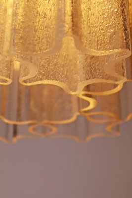 Ice Glass Estrella Star Murano Wall Lamp from Limburg Glash tte