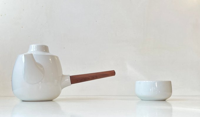 Ensemble de théière avec tasses en céramique - 14 pièces