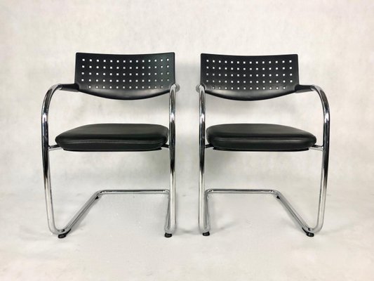 Visavis Chairs by A. Citterio for Vitra 2000 Set of 4 for sale