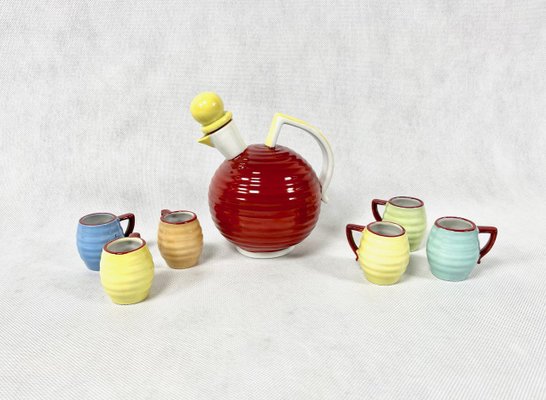 (7) Vintage Mini Fruit & Vegetable Teapot Set
