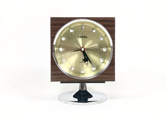 Space Age Tulip Tokyo Tokei Clock from Coral, 1960s for sale Space Age Tulip Tokyo Tokei Clock from Coral, 1960s for sale