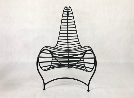 Spine Chair by André Dubreuil, 1986 for sale at Pamono