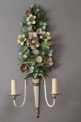 Floral wall lights outlet