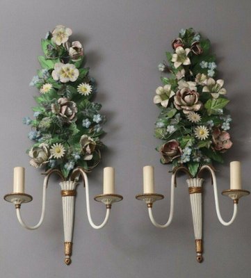 Floral wall lights outlet