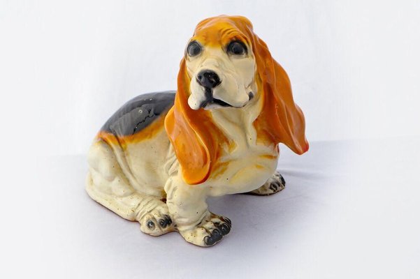 Large Basset Dog Decoration from King, 1960s for sale at Pamono