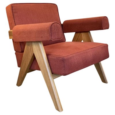 053 Capitol Complex Armchair by Pierre Jeanneret for Cassina for