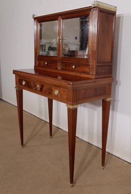 Small Mid 19th Century Louis XVI style Mahogany Bonheur du Jour