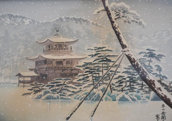 南欧の風景① 油彩nakano yasutaro