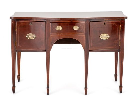 Antique mahogany store sideboard buffet