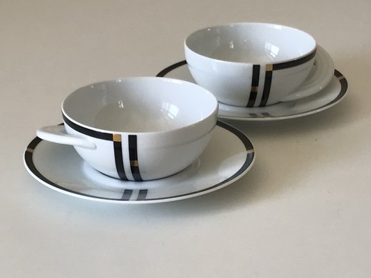 Cups & Saucers from Rosenthal Studio Line, Set of 4 for sale at Pamono