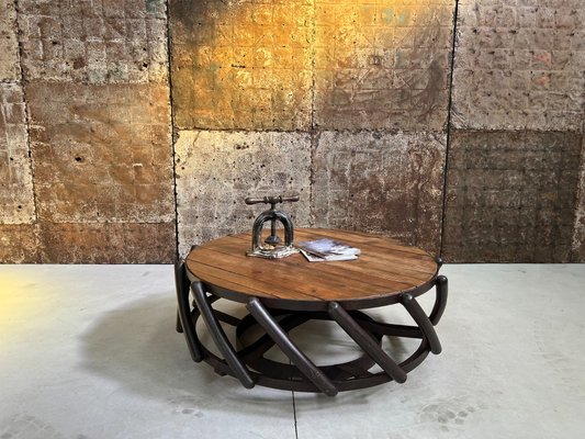 Industrial table coffee deals