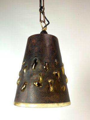 Mid-Century Brutalist Pendant Lamp attributed to Nanny Still for