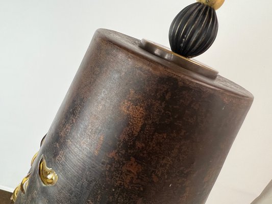 Mid-Century Brutalist Pendant Lamp attributed to Nanny Still for