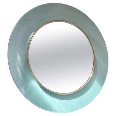 Mid-Century Italian Mirrored Side Table by Fontana Arte Mid-Century Italian Mirrored Side Table by Fontana Arte