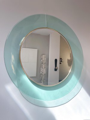 Mid-Century Fontana Arte Mirror Mid-Century Fontana Arte Mirror
