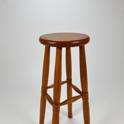 Antique oak bar stools sale