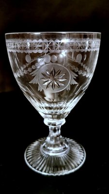 English Crystal Goblet by Yeoward William for sale at Pamono