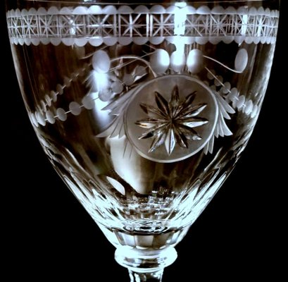 English Crystal Goblet by Yeoward William for sale at Pamono