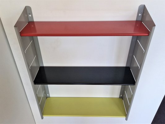 Metal shelving 2024 wall unit
