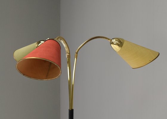 Lampe de table design italien en laiton | Selency