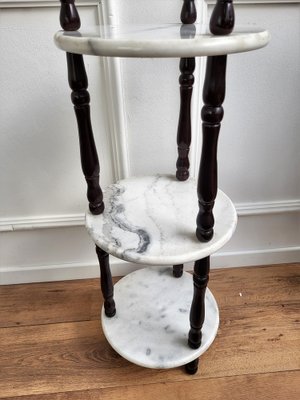 3 tier marble table deals