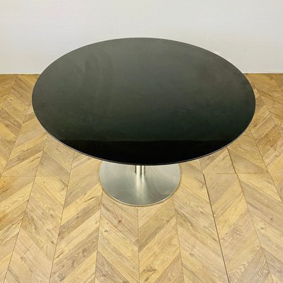 Saarinen Round Dining Table, 120 cm, Black, Laminate black, Knoll  International