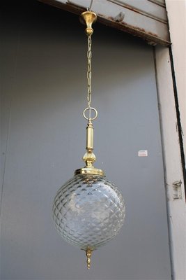 Brass round pendant light deals
