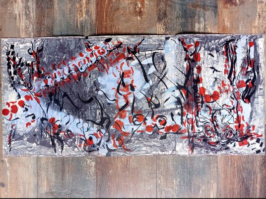 Jean-Paul Riopelle, Triptych for Derriere le Miroir, 1970