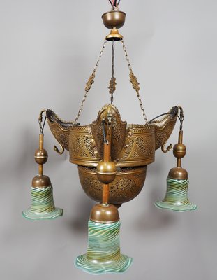Brass hanging 2024 oil lamp