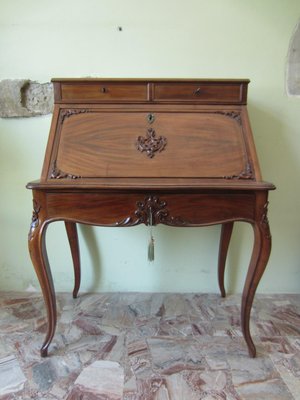 Antique ladies secretary writing desk deals