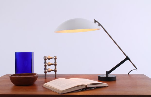 Ufo Shaped Table Lamp in Metal by Floris Fiedeldij for Artimeta