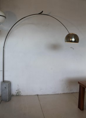 mangel Mellem Furnace Italian Arco Flos Lamp by Achille and Pier Giacomo Castiglioni, 1970s for  sale at Pamono