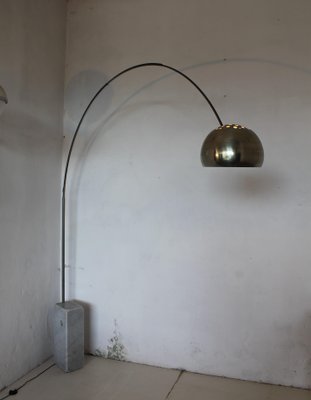 Italian Arco Flos Lamp Achille Pier Giacomo Castiglioni, 1970s sale at Pamono