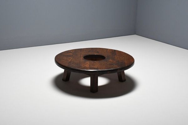 artisan oak coffee table