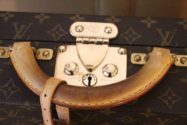 Monogrammed Canvas Briefcase from Louis Vuitton, 1980s for sale at Pamono