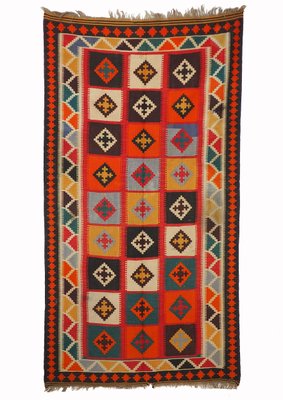 Vintage Afghan Nomadic Kilim Rug for sale at Pamono