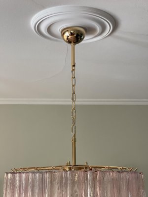 Large 2024 pink chandelier