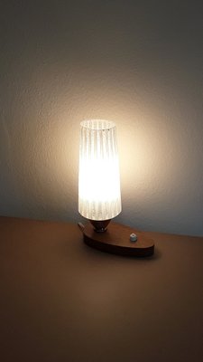 Lampe de chevet avec abat jour en cordage imitation jute naturel
