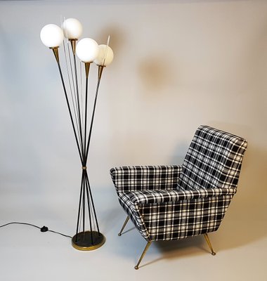 Checkered armchair best sale