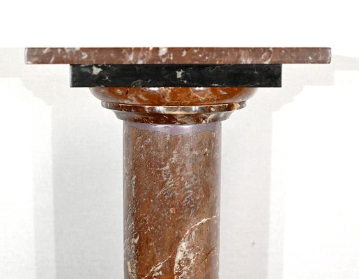 Colonne, Piédestal (2) - Marbre - Début du XXe siècle