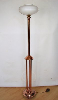 Vintage copper floor lamp new arrivals