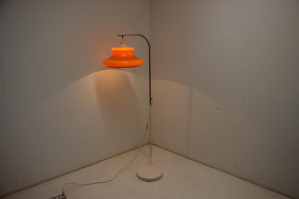 Mid-Century Floor Lamp in style of Guzzini, 1970s for sale at Pamono