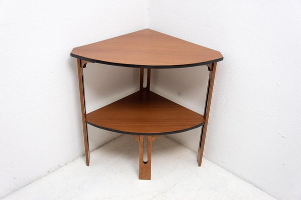 Art Deco Eck-Beistelltisch, Tschechoslowakei, 1930er bei Pamono kaufen