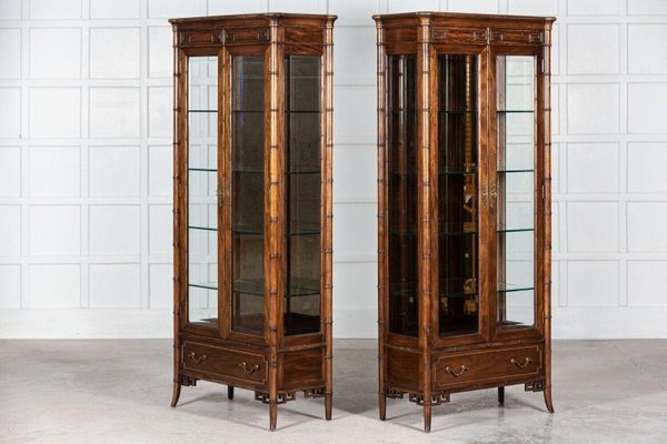 Faux on sale bamboo cabinet