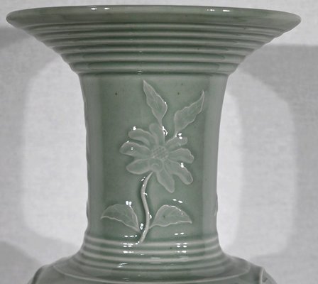 Chinese Celadon Vase, 1900s for sale at Pamono