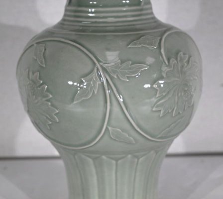 Chinese Celadon Vase, 1900s for sale at Pamono