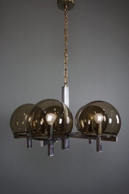Chrome Airer Club Ceiling Lamp from Gaetano Sciolari
